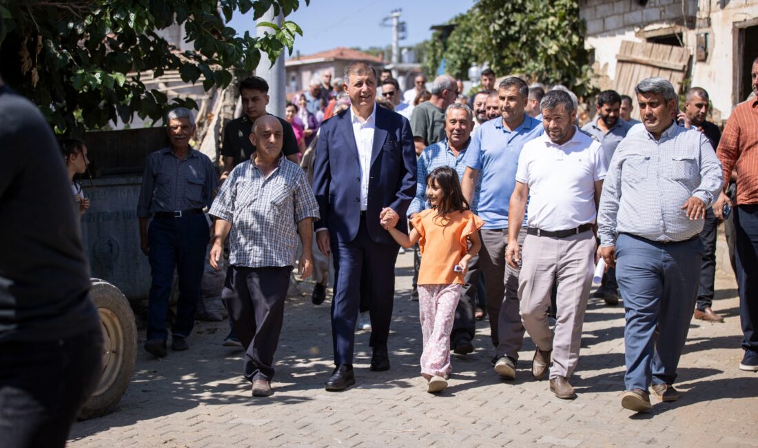 İzmir Büyükşehir Belediye Başkanı Dr. Cemil Tugay, Ödemiş’te temmuz ayındaki
