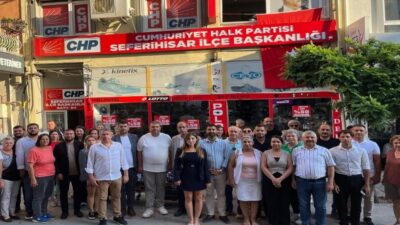 CHP’de kongre takvimi işlemeye devam ederken İzmir’in Seferihisar ilçesinde ilçe