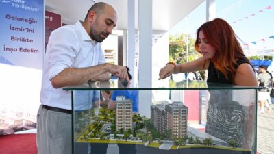 İzmir Büyükşehir Belediyesi'nin 25 bin sosyal konut projesinin ilk etabı