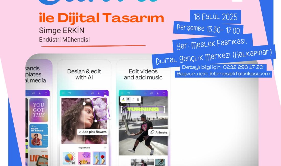 İzmir Büyükşehir Belediyesi Meslek Fabrikası, 16-30 yaş arası gençlere yönelik