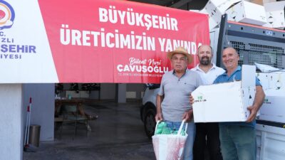 Denizli Büyükşehir Belediyesi, kırsal kalkınma vizyonu doğrultusunda çiftçilere yönelik bordo