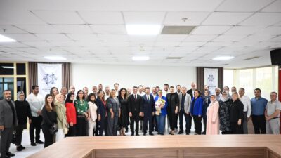 AK Parti Kuşadası heyeti, Aydın Büyükşehir Belediye Başkanı Özlem Çerçioğlu’na