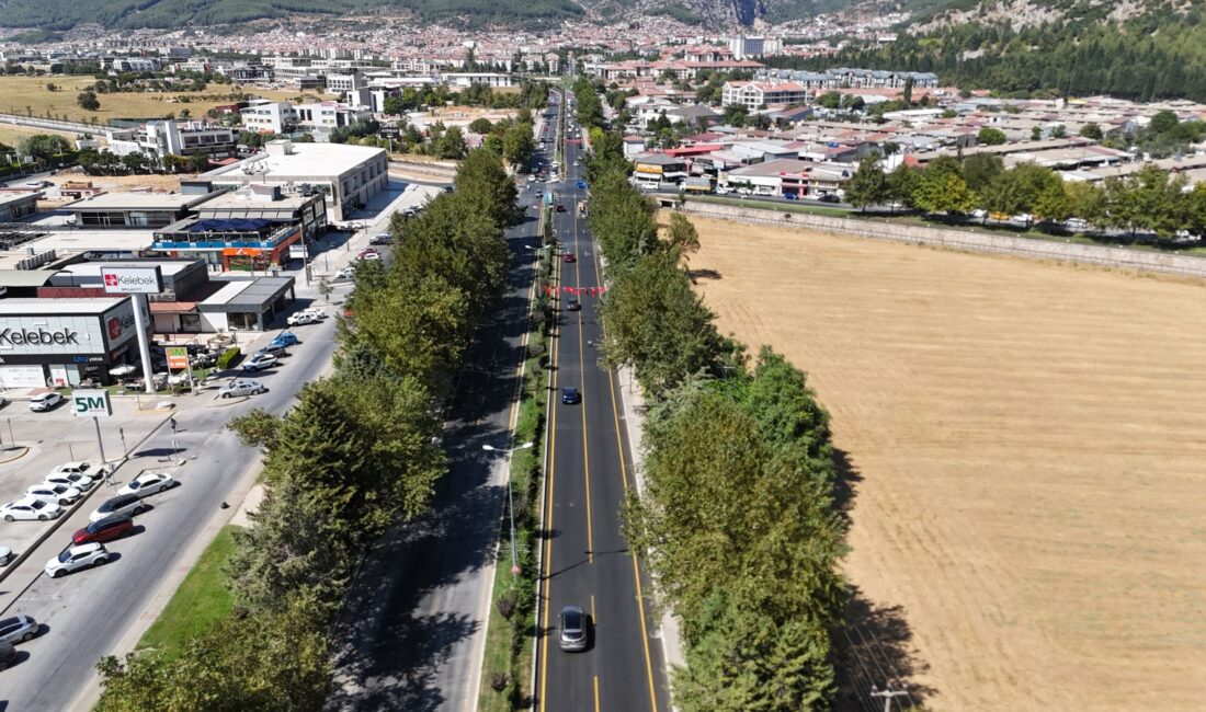 Muğla Büyükşehir Belediyesi, Menteşe'de 17,5 milyon TL'lik yatırımla şehir içi