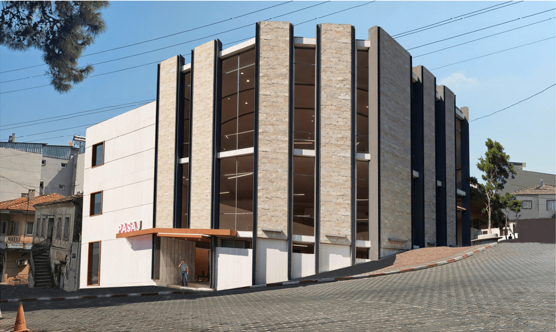 Kemalpaşa Belediye Başkanı Mehmet Türkmen, Armutlu Mahallesi'nde atıl yapıyı yıkarak