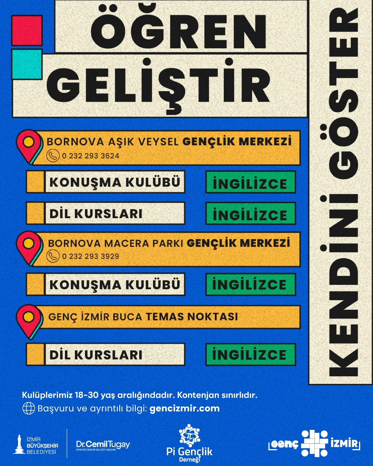 İBB, 18-30 yaş arası gençlerin kişisel ve profesyonel gelişimine katkı