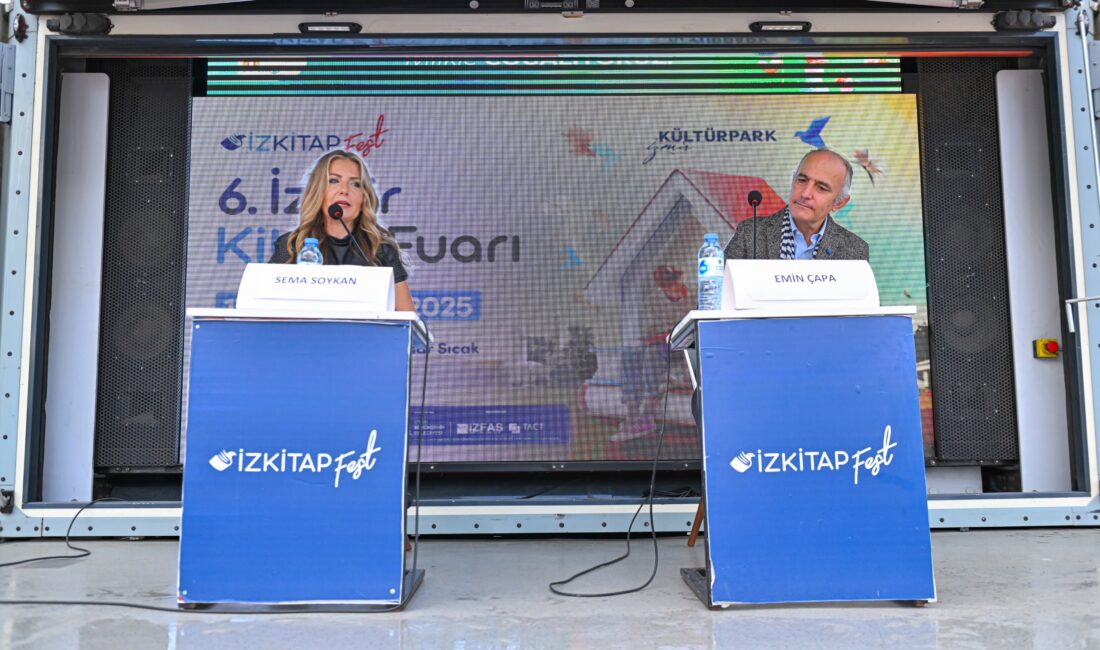 İZKİTAP – 6. İzmir Kitap Fuarı’nda Emin Çapa ve Sema