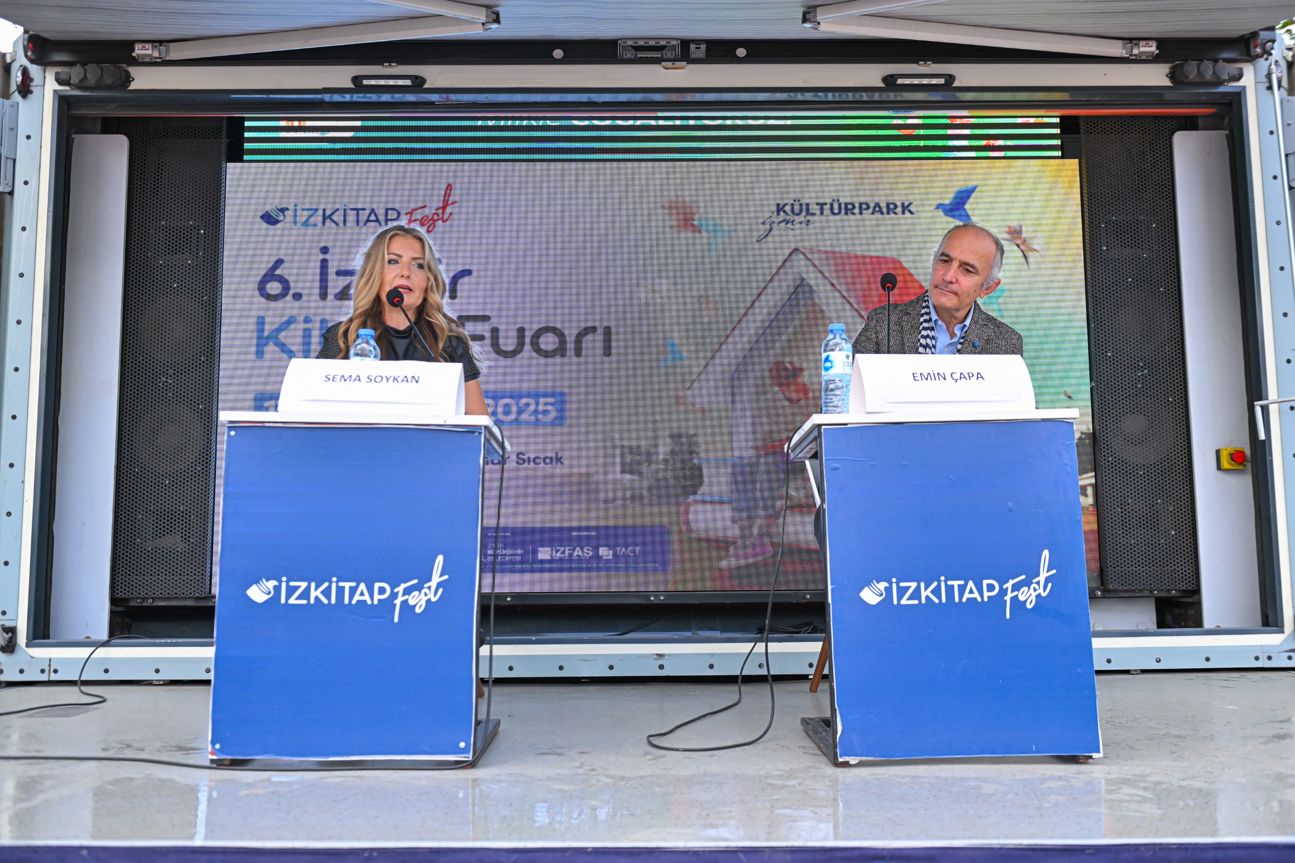 İZKİTAP – 6. İzmir Kitap Fuarı’nda Emin Çapa ve Sema