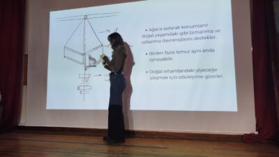 İzmir’deki genç tasarımcılar, Doğal Yaşam Parkı’nda hayvanların mutluluğu için yaratıcı