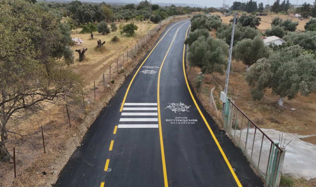 Aydın Büyükşehir Belediyesi, 17 ilçenin tamamında yol yapım ve yenileme