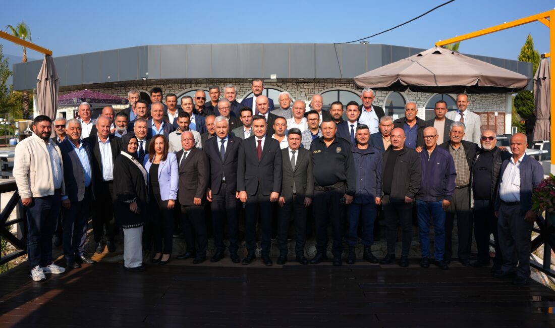 Kemalpaşa’da muhtarlar ve ilçe protokolü 19 Ekim Muhtarlar Günü’nde bir
