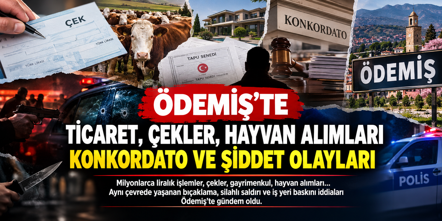 Ödemiş’te 163 alacaklı ve 442 milyon TL’yi aşan borç bildirilen